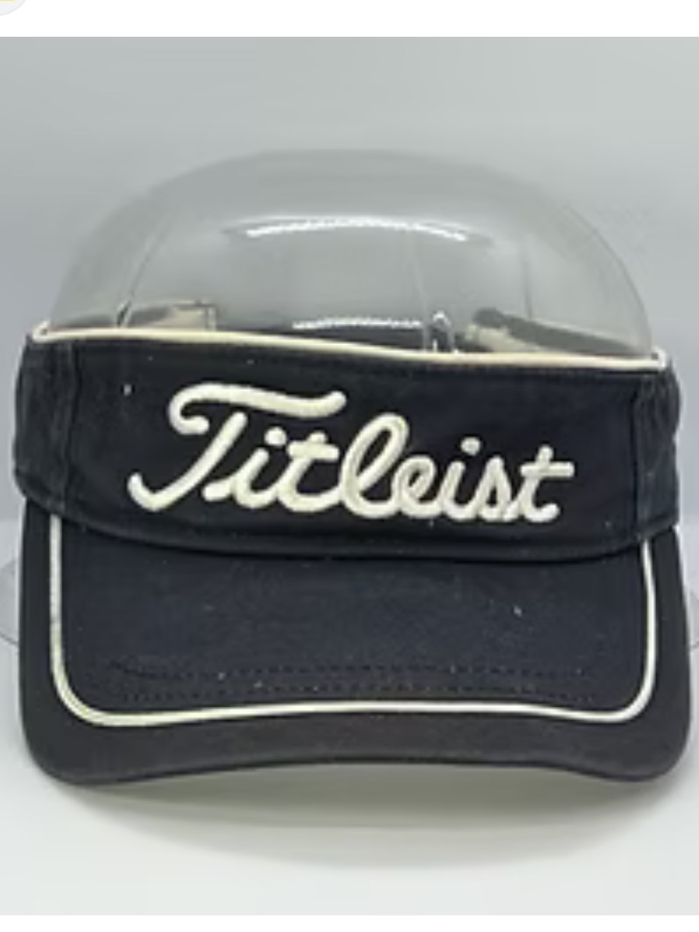 Titleist Navy and White Golf Visor